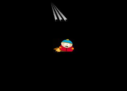 cartman farts fire