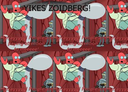 Zoidberg doing something interesting.