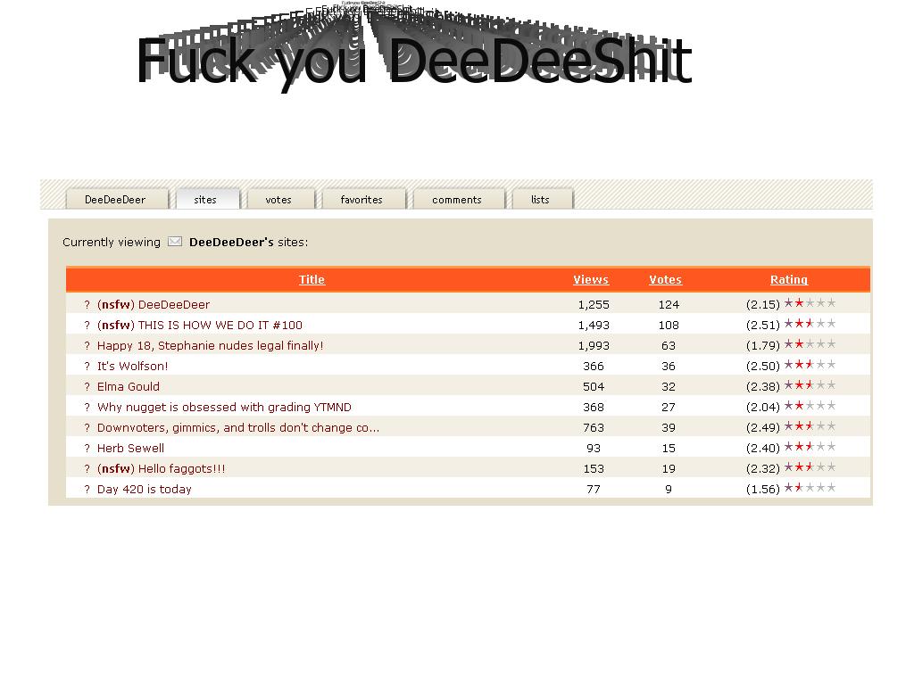 deedeeshit