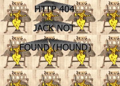 HTTP 404 MEDIEVAL MAN NOT FOUND (DOG)