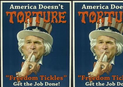 America doesn't torture...
