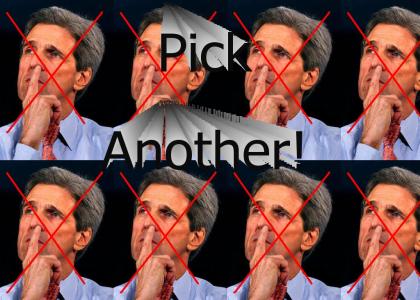 Kerry Picks Wrong