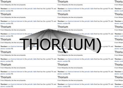 Thorium!