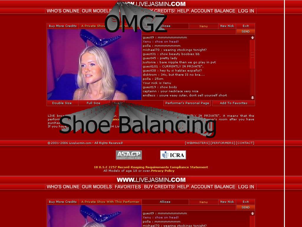 shoebalanceonhead