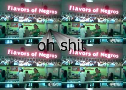 Racist Ice Cream Shop (updated)