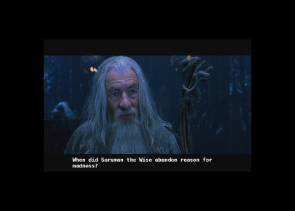 Saruman the wise abandoned reason for sparta (improved sync and sound)