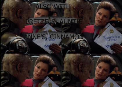 Janeway defeats the Borg