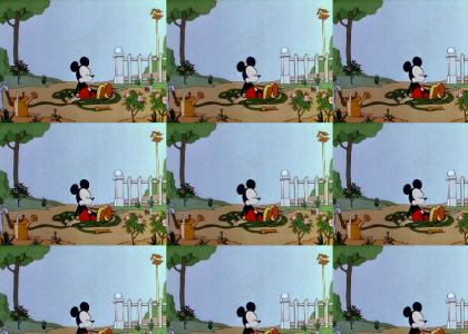 Mickey Swallows Some Magic Seeds