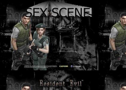 RESIDENT EVIL SEX SCENE