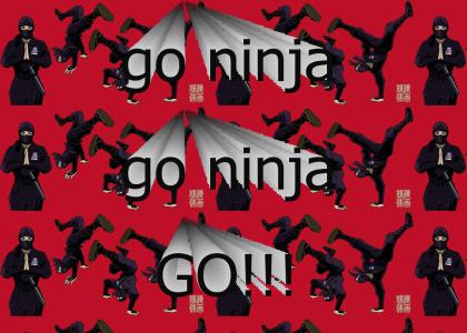 ninja rappin and dancing