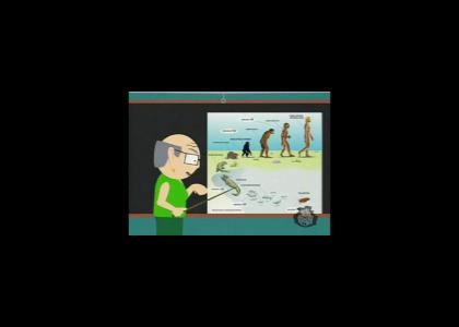 South Park - Garrison Explains Evolution (Wait for sound)