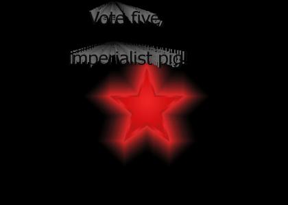 Only one star in Soviet Russia!