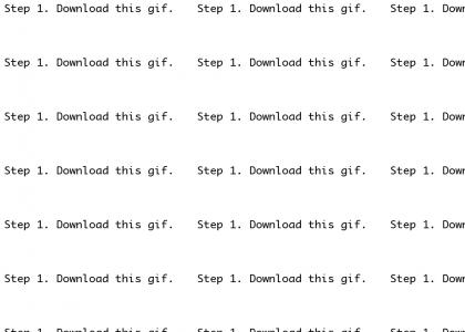 The Amazing GIF File (Use WinRAR)