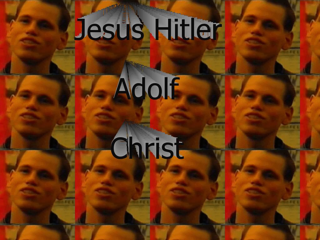 JesusHitlerAdolfChrist