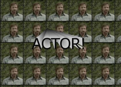 Chuck Norris ACTOR!