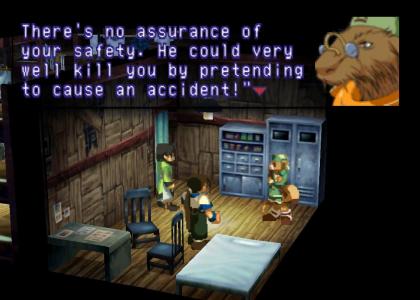 Xenogears Saftey not guaranteed.