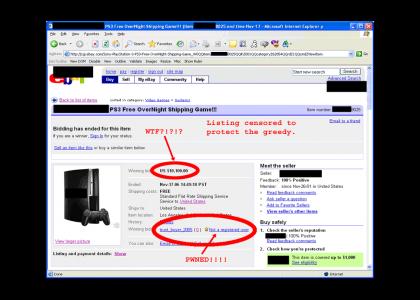 PS3 Seller Got PWNED! (updated)