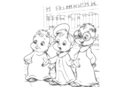 Alvin and the Chipmunks sing A-ha