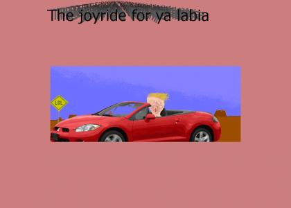 The Joy Ride For Ya Labia (new audio)