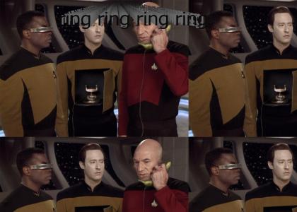 Picard Answers The Banana Phone