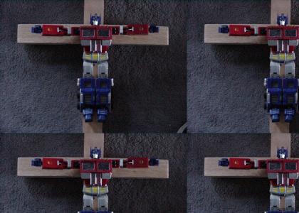 Optimus Prime Died for Your Sins (AKA: More Blasphemy)