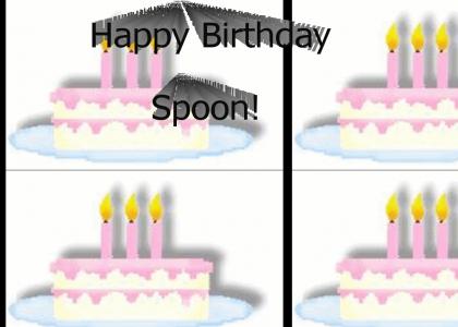Happy Birthday Spoon!