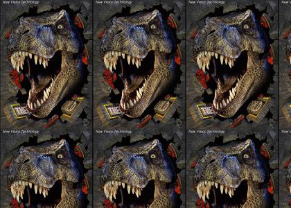 T-REX EATS YOUR FACE (in 3D D:)