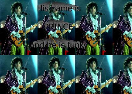 My name is Prince, and I am funky