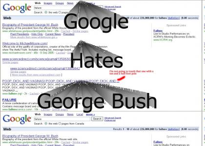George Bush Fails at Google