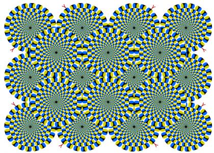 Rotating Optical Illusion