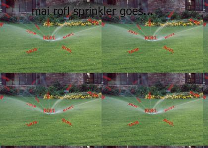 My Rofl Sprinkler