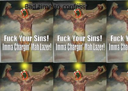 Jesus is pissed!