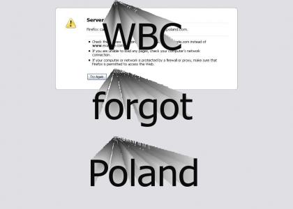 Westboro Baptist Church forgets Poland