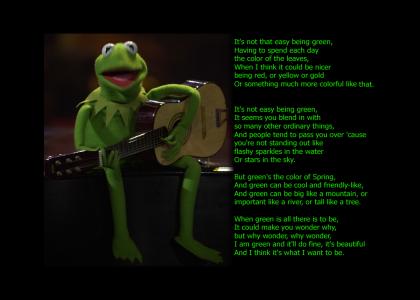 Relax, as Kermit the Frog sings you a song.