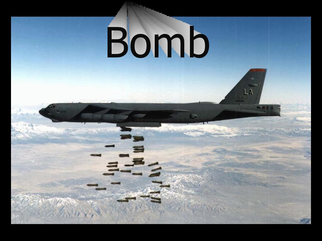 bombs