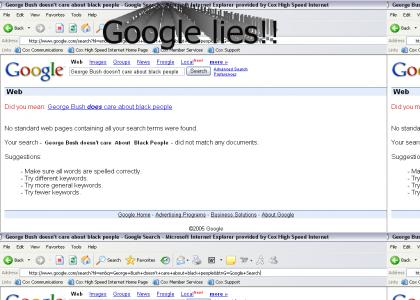 Google Doesn't care about Black People