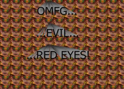 EVIL RED EYES