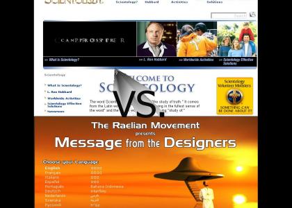 Scientology VS Raelians