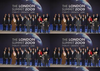 GW attends the G20 conference in London