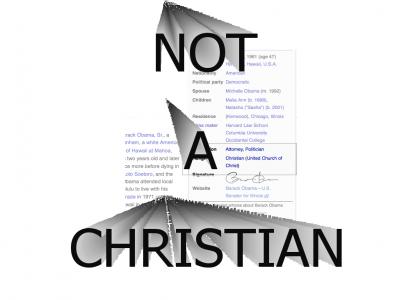 Obama Is Not A Christian
