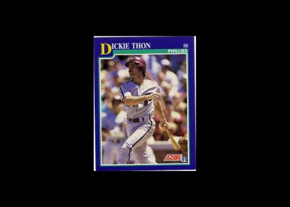 Legends of Baseball - #5:  Dickie Thon