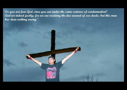 Dave died for the sins of man