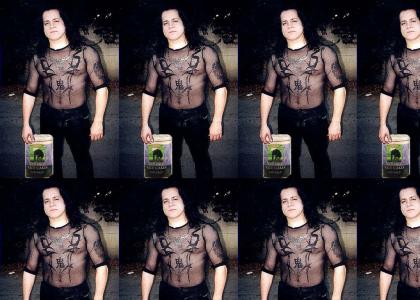 Celebrity Shopping - Danzig buys rice cakes