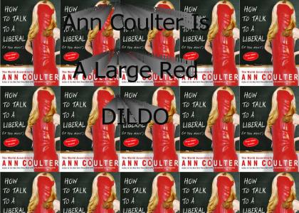 Ann Coulter's A Large Red Dildo