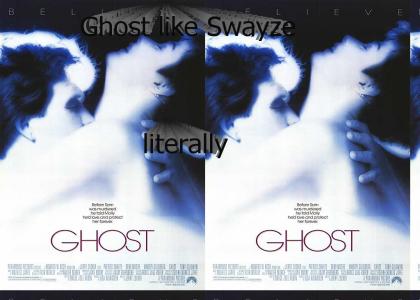 He really is ghost like Swayze