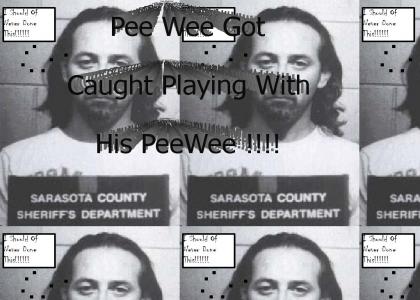 Pee Wee's little incident