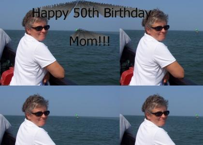 Happy 50th Birthday, Mom!