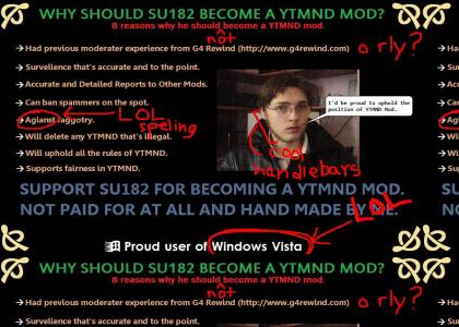 why su182 shouldnt be ytmnd mod