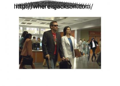 Jackson spotted leaving hospital