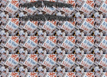 The blacks are voting!